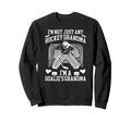 Im Hockey Goalie Grandma Hockey Sweatshirt - Trendy Graphic for Adults - T-Shirt, Sweatshirt, Hoodie