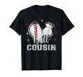 Ball Cousin Baseball Soccer Heart Nana T-Shirt - Unique Graphic for Adults - T-Shirt, Sweatshirt, Hoodie
