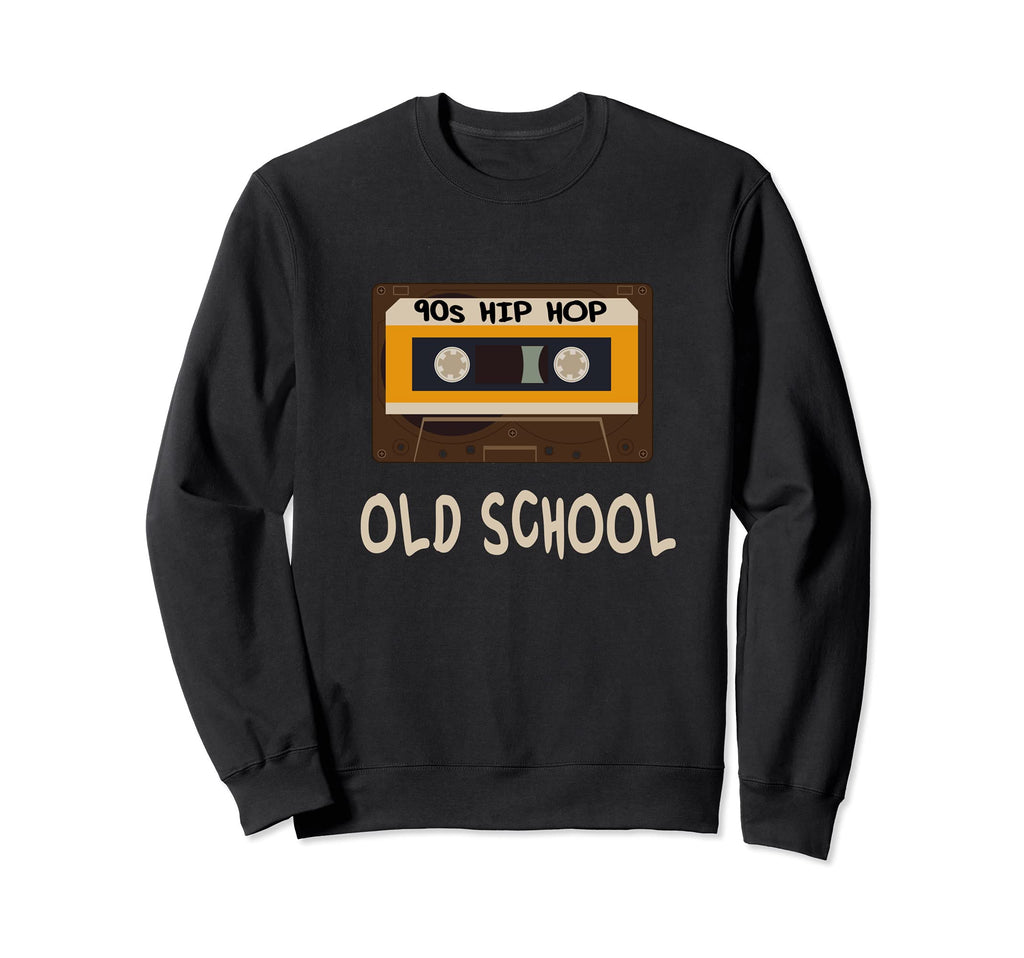 90S Hip Hop Cassette Old School Rap Sweatshirt - Minimalist Print Unisex - T-Shirt, Sweatshirt, Hoodie