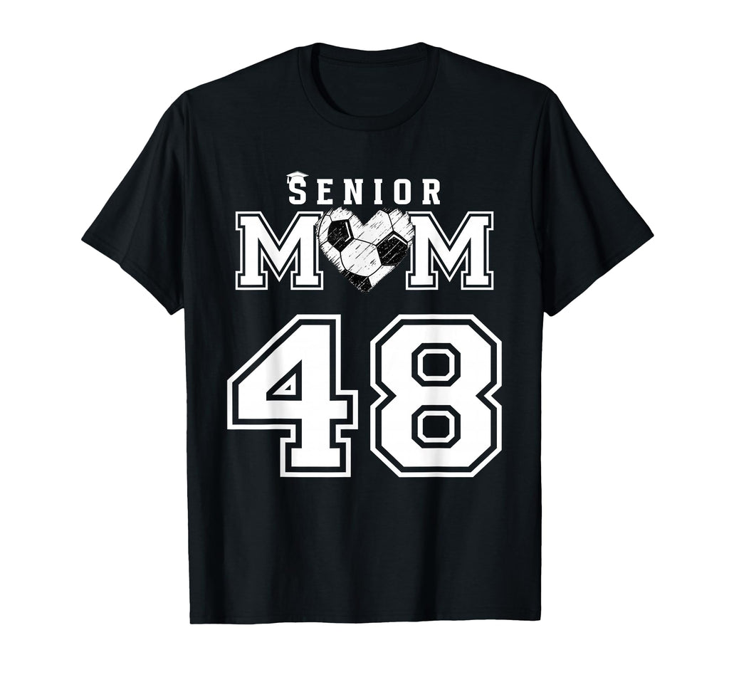 Proud Senior Soccer Mom Custom T-Shirt - Aesthetic Graphic Men Women - T-Shirt, Sweatshirt, Hoodie