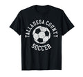 Talladega County Soccer Distressed 90S T-Shirt - Trendy Graphic Unisex - T-Shirt, Sweatshirt, Hoodie