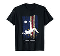Cape Verde Flag Soccer Player Silhouette T-Shirt - Minimalist Print Unisex - T-Shirt, Sweatshirt, Hoodie