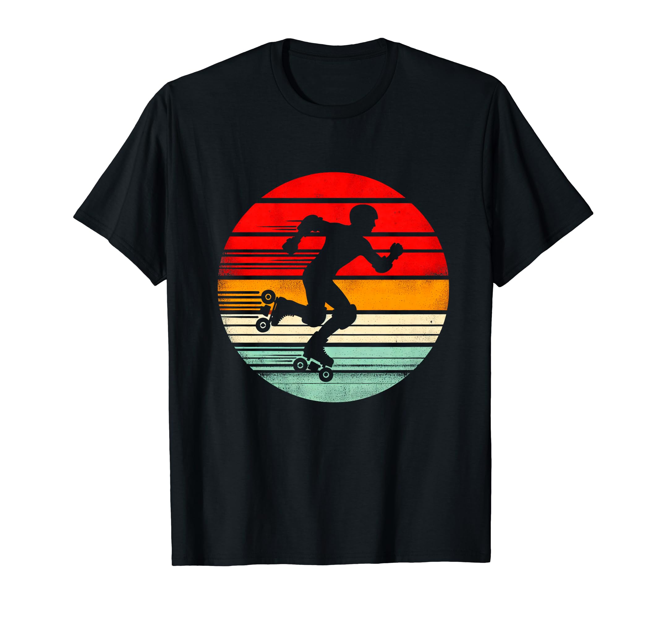 Skater Roller Skating Roller Skate T-Shirt - Trendy Graphic Men Women - T-Shirt, Sweatshirt, Hoodie