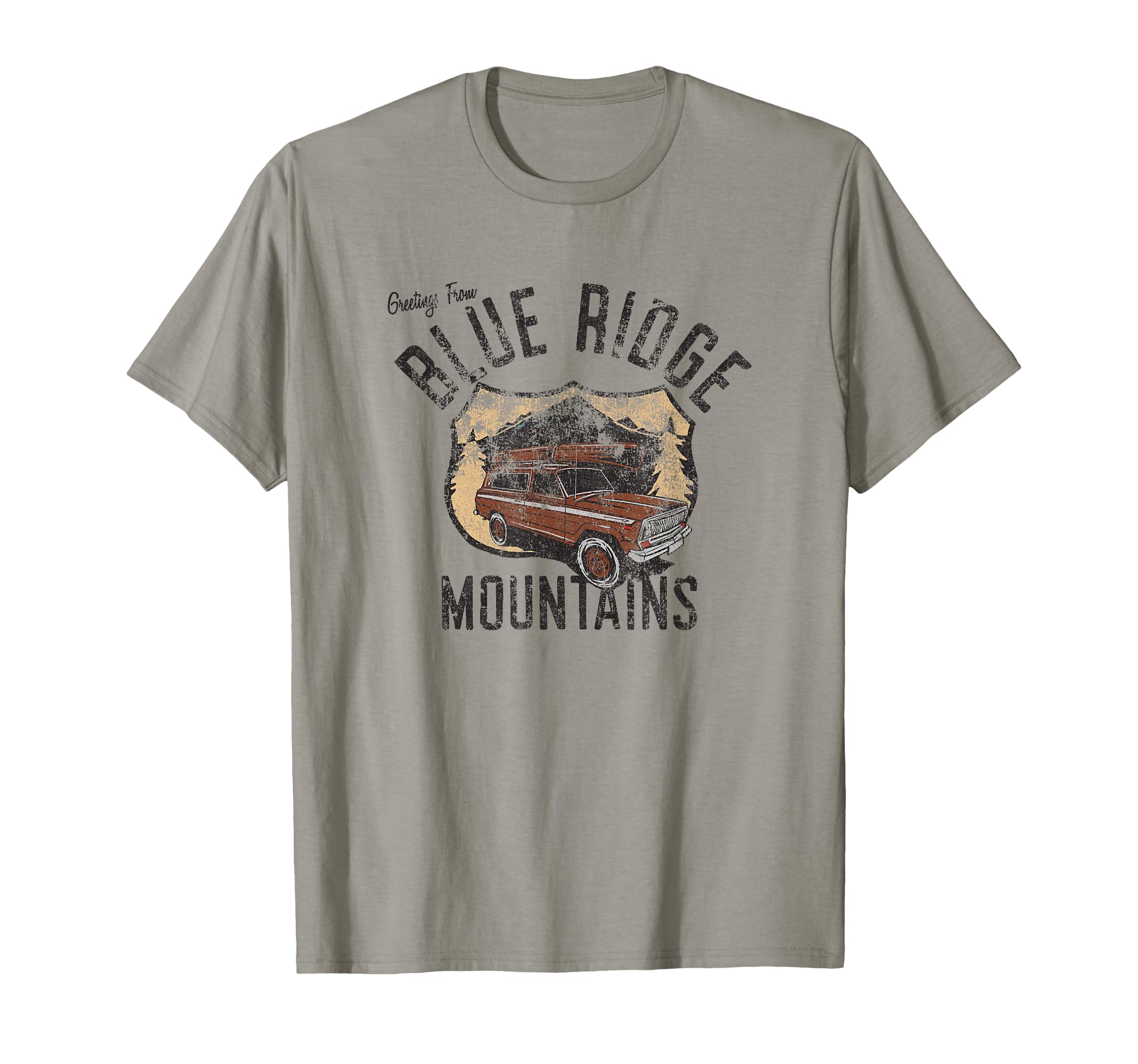 Blue Ridge Mountains National Park T-Shirt - Custom Art Print Men Women - T-Shirt, Sweatshirt, Hoodie