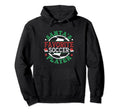 Soccer Player Santa Claus Funny Family Hoodie - Unique Graphic Unisex - T-Shirt, Sweatshirt, Hoodie