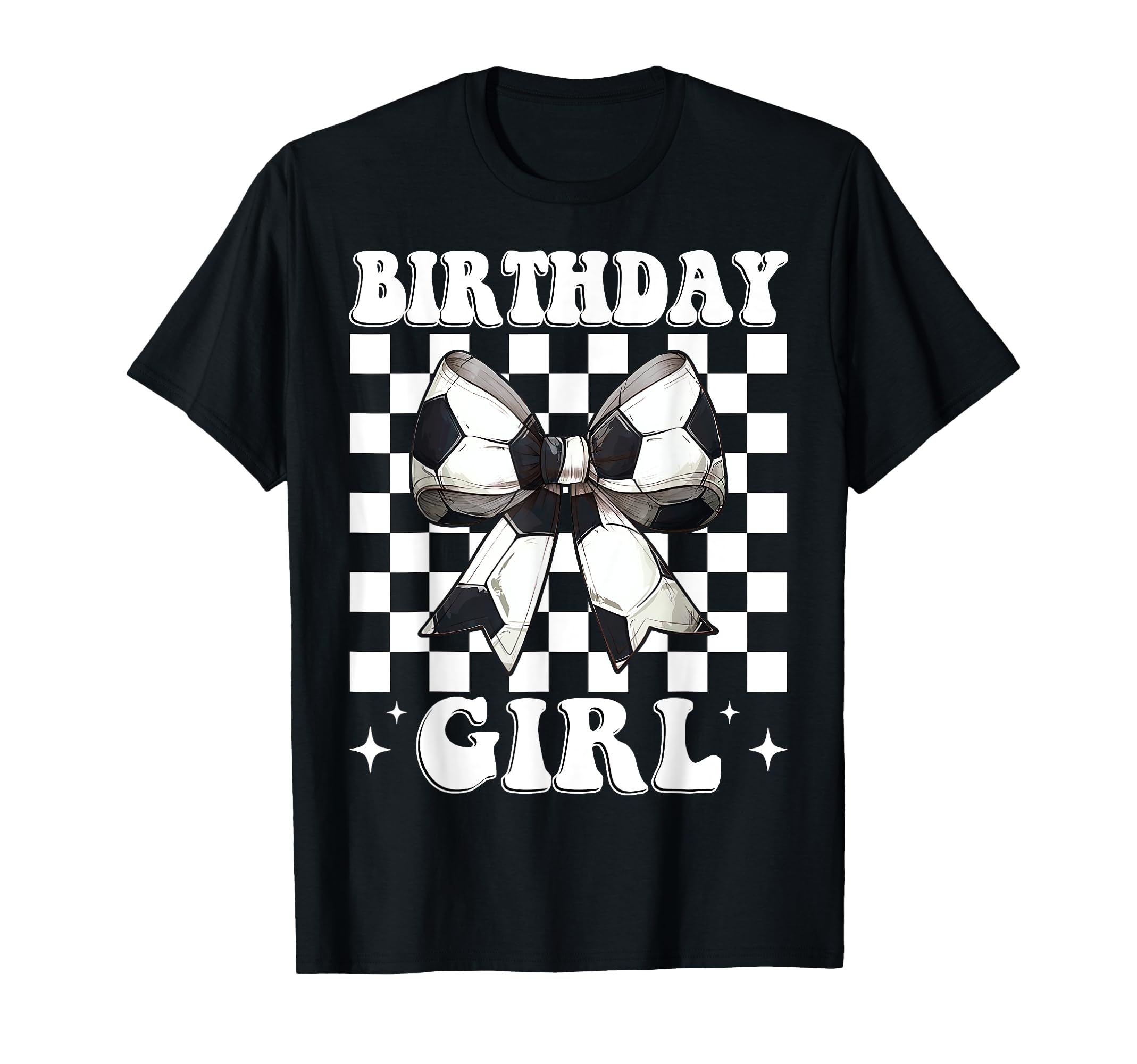 Birthday Soccer Coquette Bow T-Shirt - Trendy Graphic Men Women - T-Shirt, Sweatshirt, Hoodie