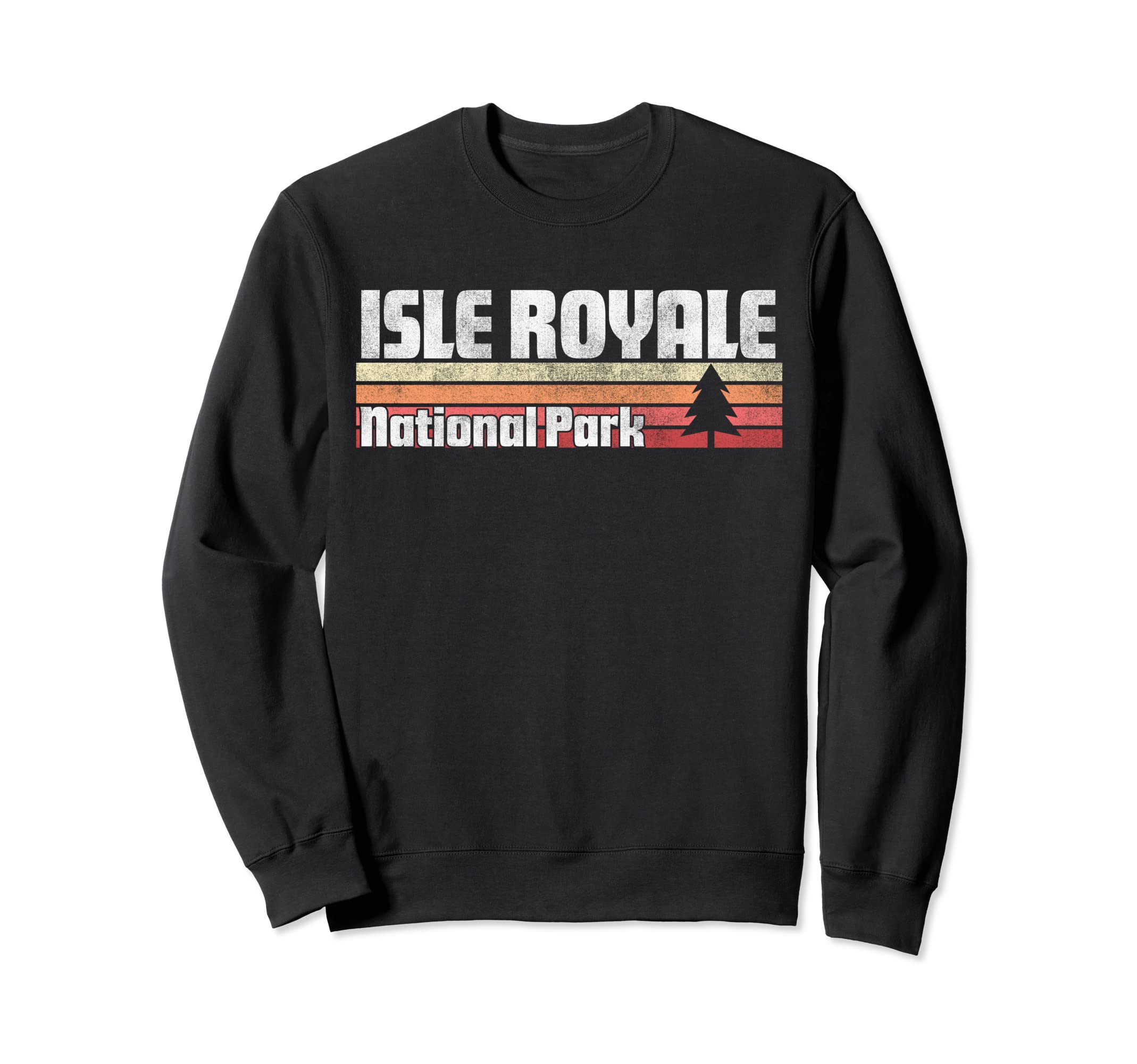 Isle Royale National Park 70S 80S Sweatshirt - Custom Art Print for Adults - T-Shirt, Sweatshirt, Hoodie