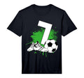 7Th Birthday 7 Years Soccer T-Shirt - Casual Everyday Wear for Adults - T-Shirt, Sweatshirt, Hoodie