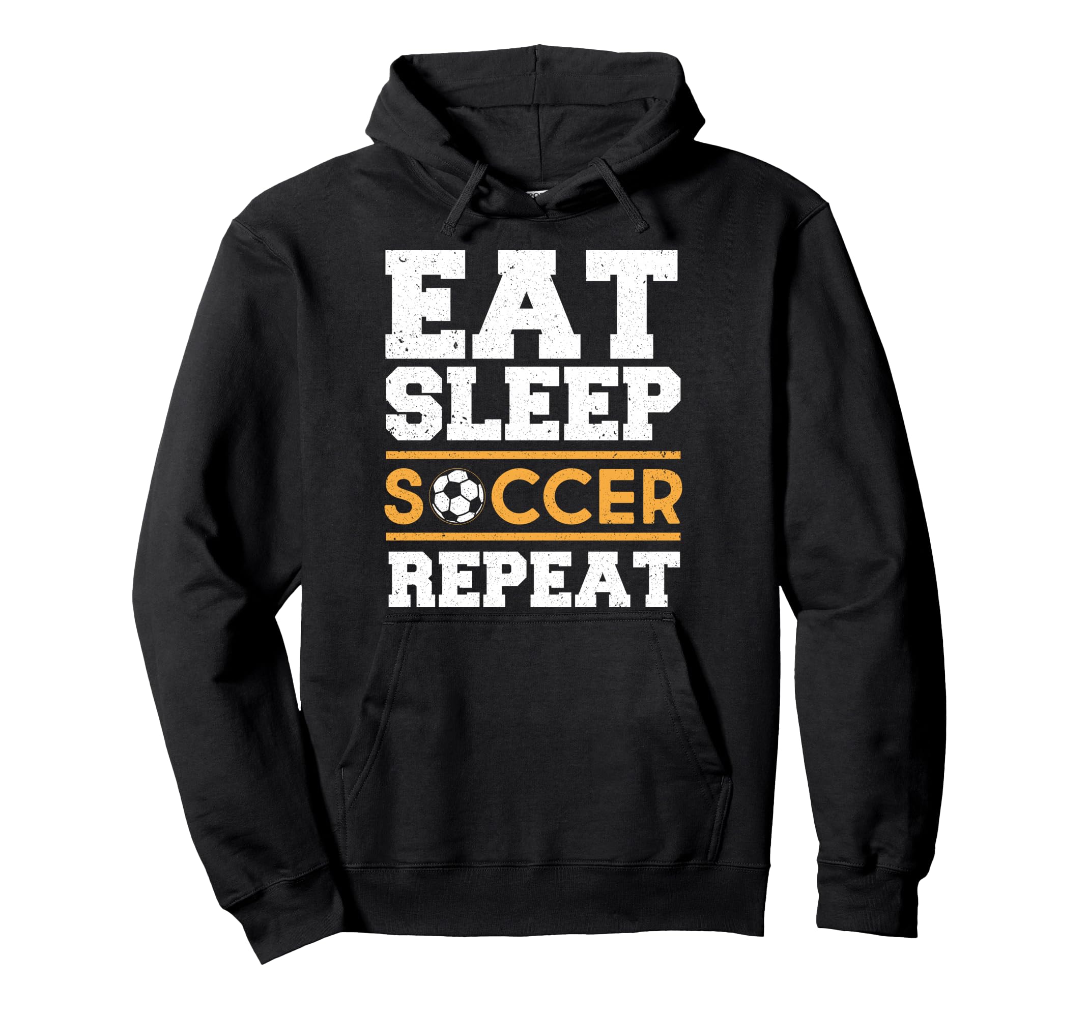 Eat Sleep Soccer Repeat Soccer Player Gift Hoodie - Trendy Graphic Unisex - T-Shirt, Sweatshirt, Hoodie