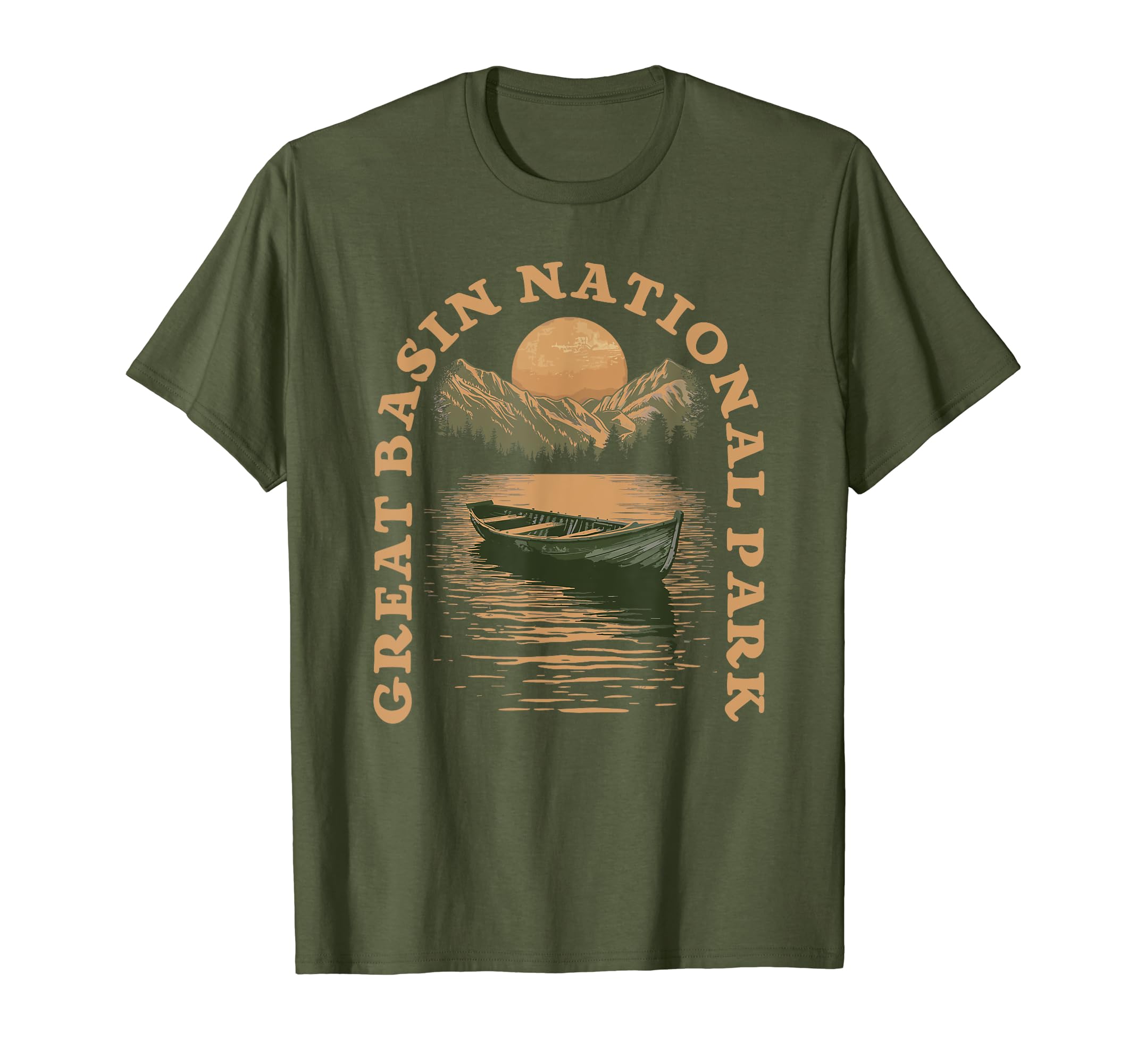 Great Basin National Park Boat Lake T-Shirt - Streetwear Style Men Women - T-Shirt, Sweatshirt, Hoodie