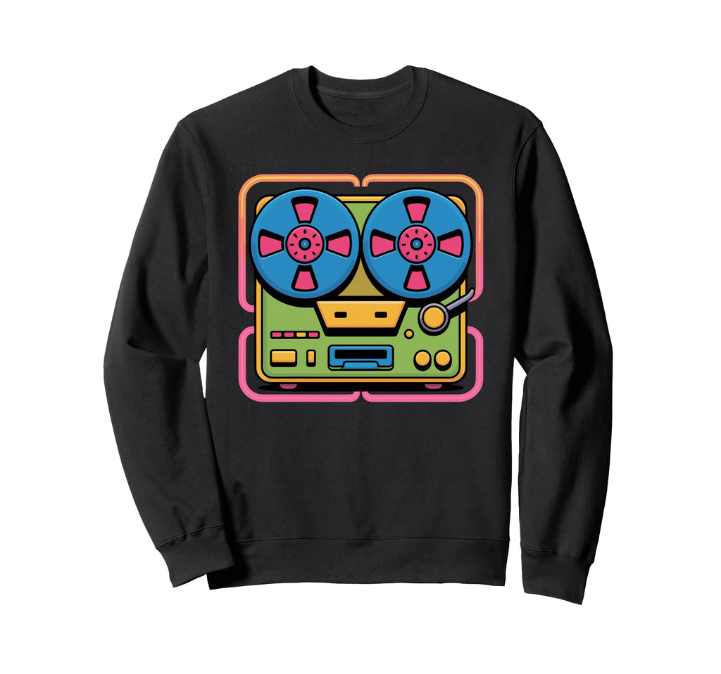 Cassette Tape Old School Hip Sweatshirt - Casual Everyday Wear for Adults - T-Shirt, Sweatshirt, Hoodie