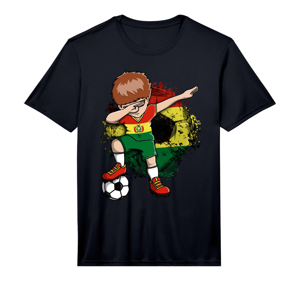 Dabbing Soccer Bolivia Jersey Bolivian T-Shirt - Unique Graphic Unisex - T-Shirt, Sweatshirt, Hoodie