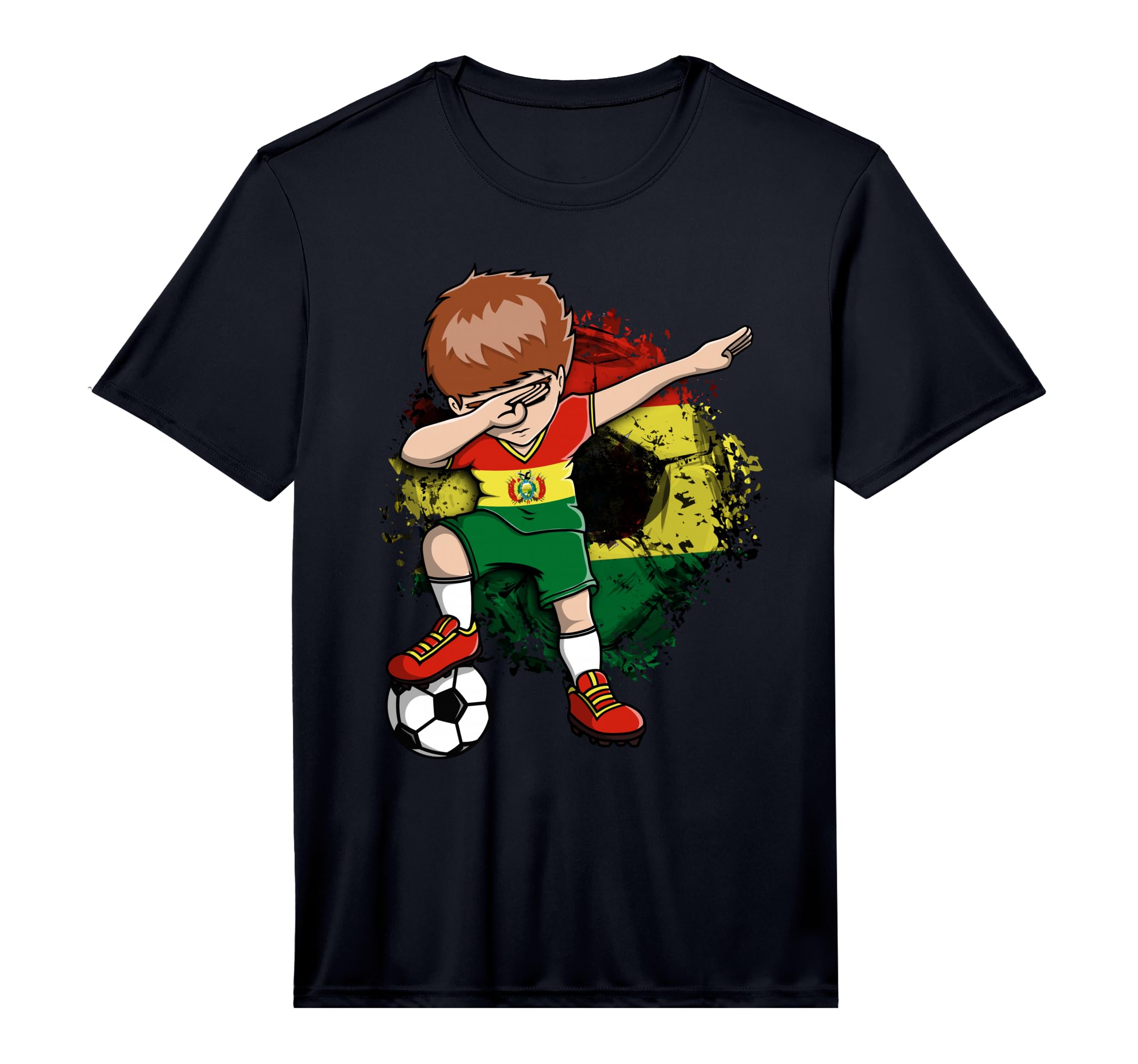 Dabbing Soccer Bolivia Jersey Bolivian T-Shirt - Unique Graphic Unisex - T-Shirt, Sweatshirt, Hoodie
