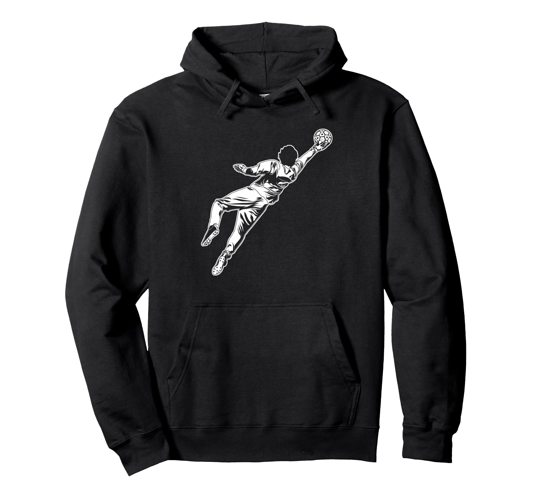 Goalkeeper Soccer Hoodie - Aesthetic Graphic for Adults - T-Shirt, Sweatshirt, Hoodie