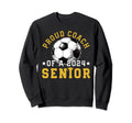 Class 2024 Coach Soccer Senior 2024 Sweatshirt - Unique Graphic for Adults - T-Shirt, Sweatshirt, Hoodie