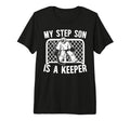 Hockey Keeper Step Mom Hockey T-Shirt - Aesthetic Graphic for Adults - T-Shirt, Sweatshirt, Hoodie