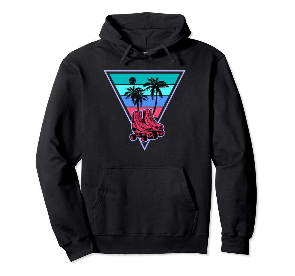 80S Roller Skating Roller Skating Hoodie - Graphic Print Unisex - T-Shirt, Sweatshirt, Hoodie