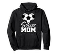 Soccer Mom Heart Funny Heartfelt Hoodie - Fun Novelty Design Men Women - T-Shirt, Sweatshirt, Hoodie