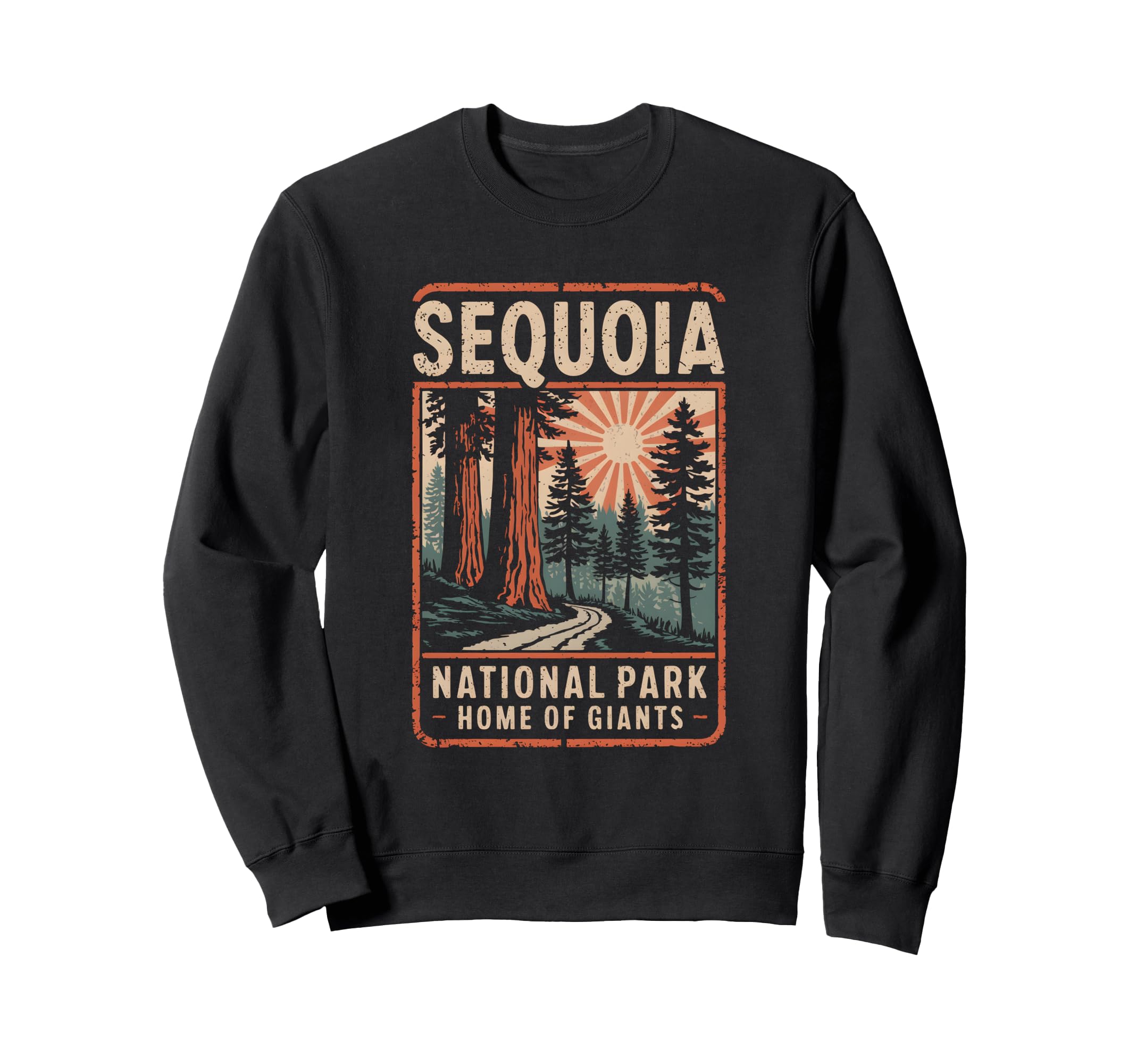 Sequoia National Park Mountain Sequoia Sweatshirt - Trendy Graphic Unisex - T-Shirt, Sweatshirt, Hoodie