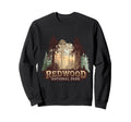 Redwood National Park Throwback Sweatshirt - Streetwear Style Men Women - T-Shirt, Sweatshirt, Hoodie