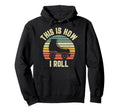 Rollerskate Rollerskating How I Roll Hoodie - Aesthetic Graphic Men Women - T-Shirt, Sweatshirt, Hoodie