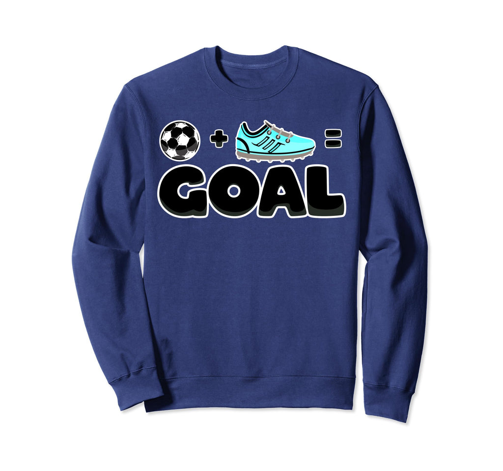 Funny Soccer Player Math Goal Lover Sweatshirt - Unique Graphic for Adults - T-Shirt, Sweatshirt, Hoodie