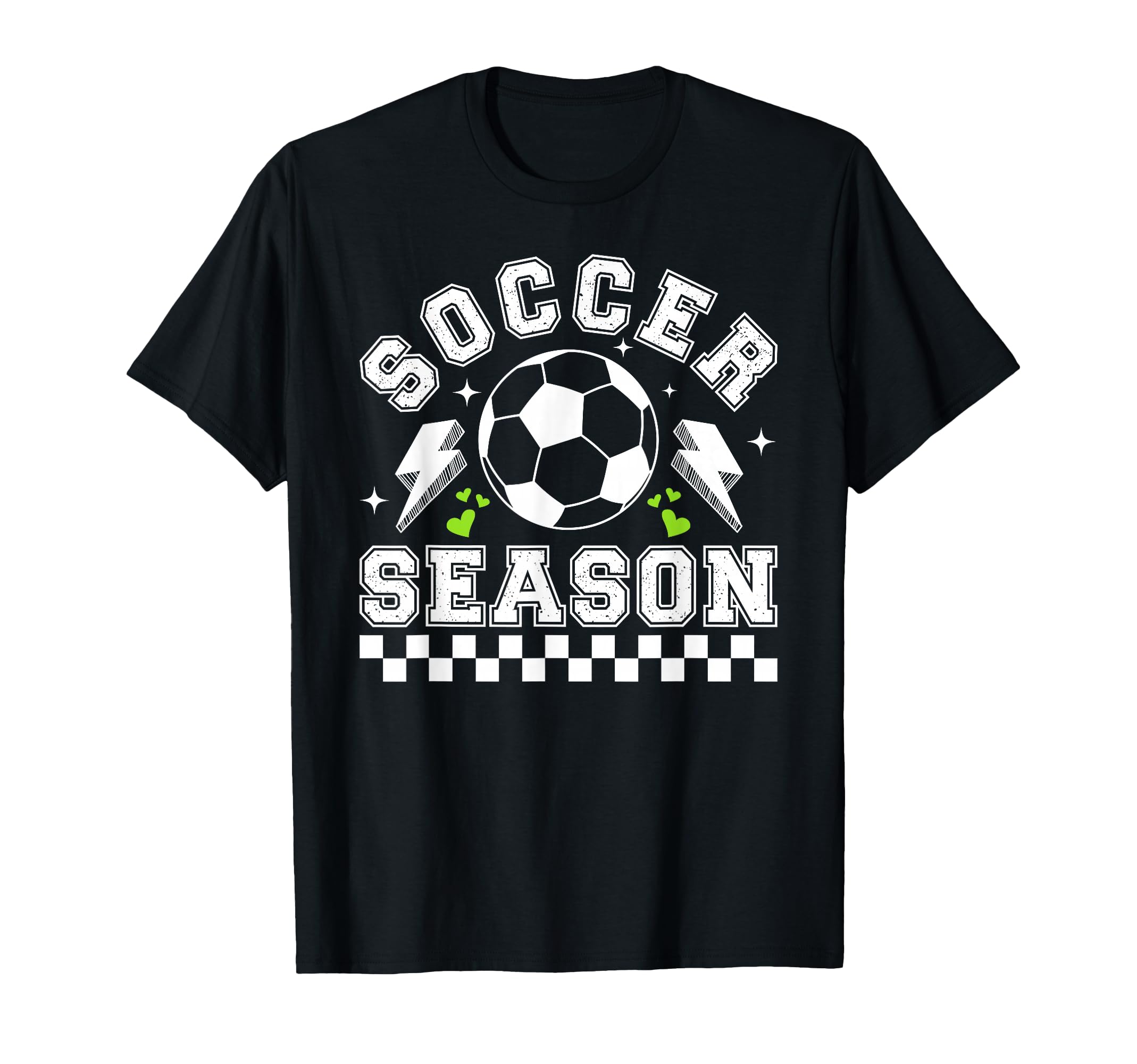 Soccer Season Soccer Game Day Soccer T-Shirt - Custom Art Print for Adults - T-Shirt, Sweatshirt, Hoodie