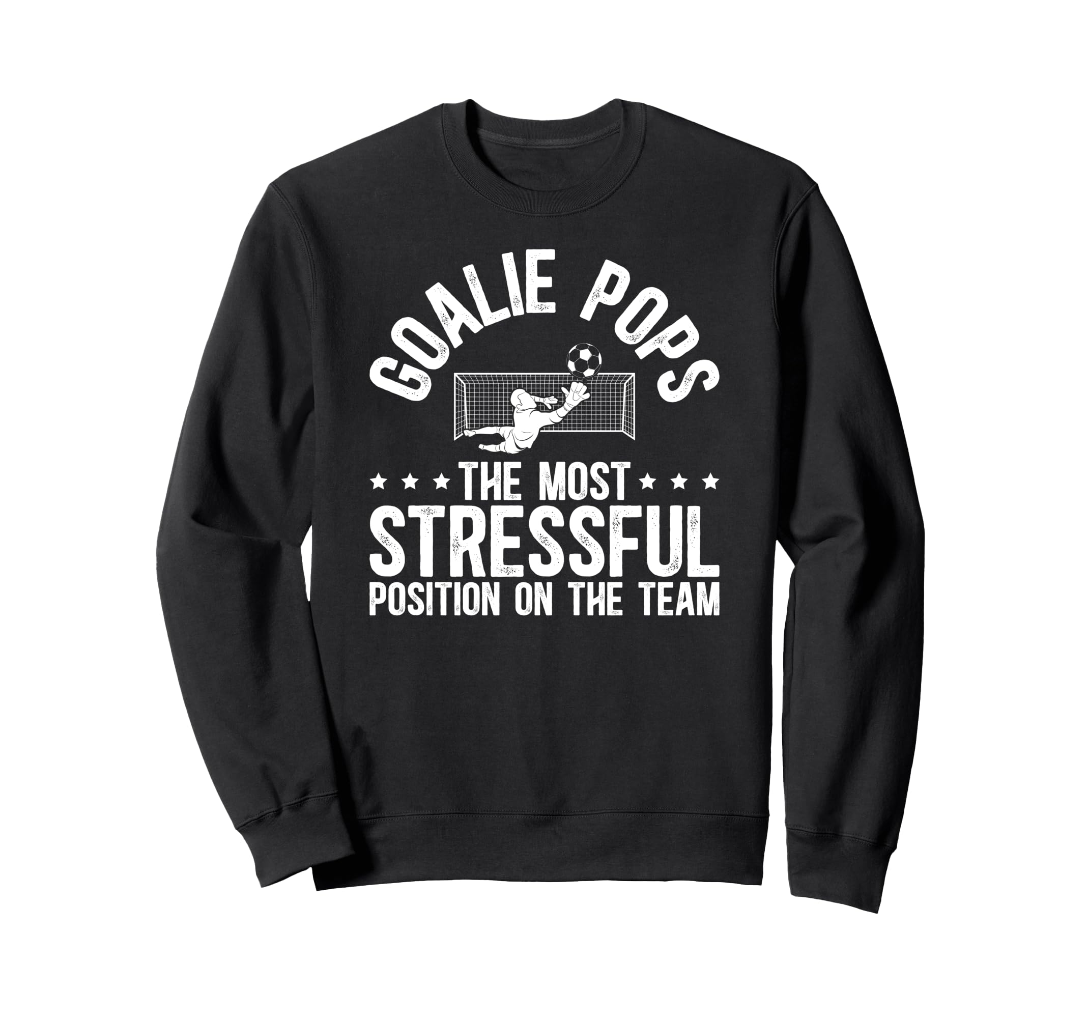 Soccer Goalie Pops Definition Sweatshirt - Minimalist Print for Adults - T-Shirt, Sweatshirt, Hoodie