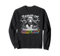 Raised Old School Graffiti Rap Hip Sweatshirt - Fun Novelty Design Unisex - T-Shirt, Sweatshirt, Hoodie