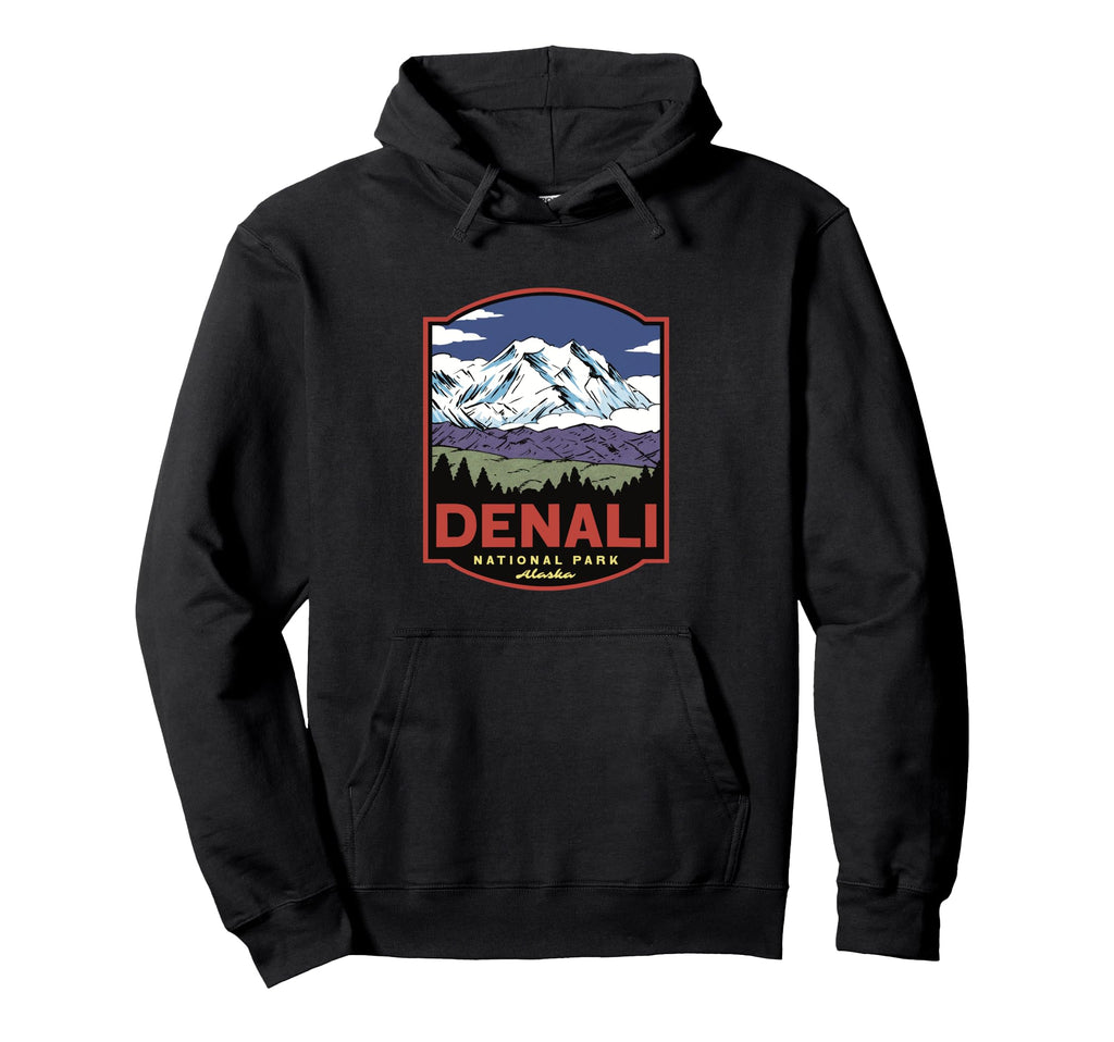 Denali National Park Alaska Hoodie - Streetwear Style Unisex - T-Shirt, Sweatshirt, Hoodie