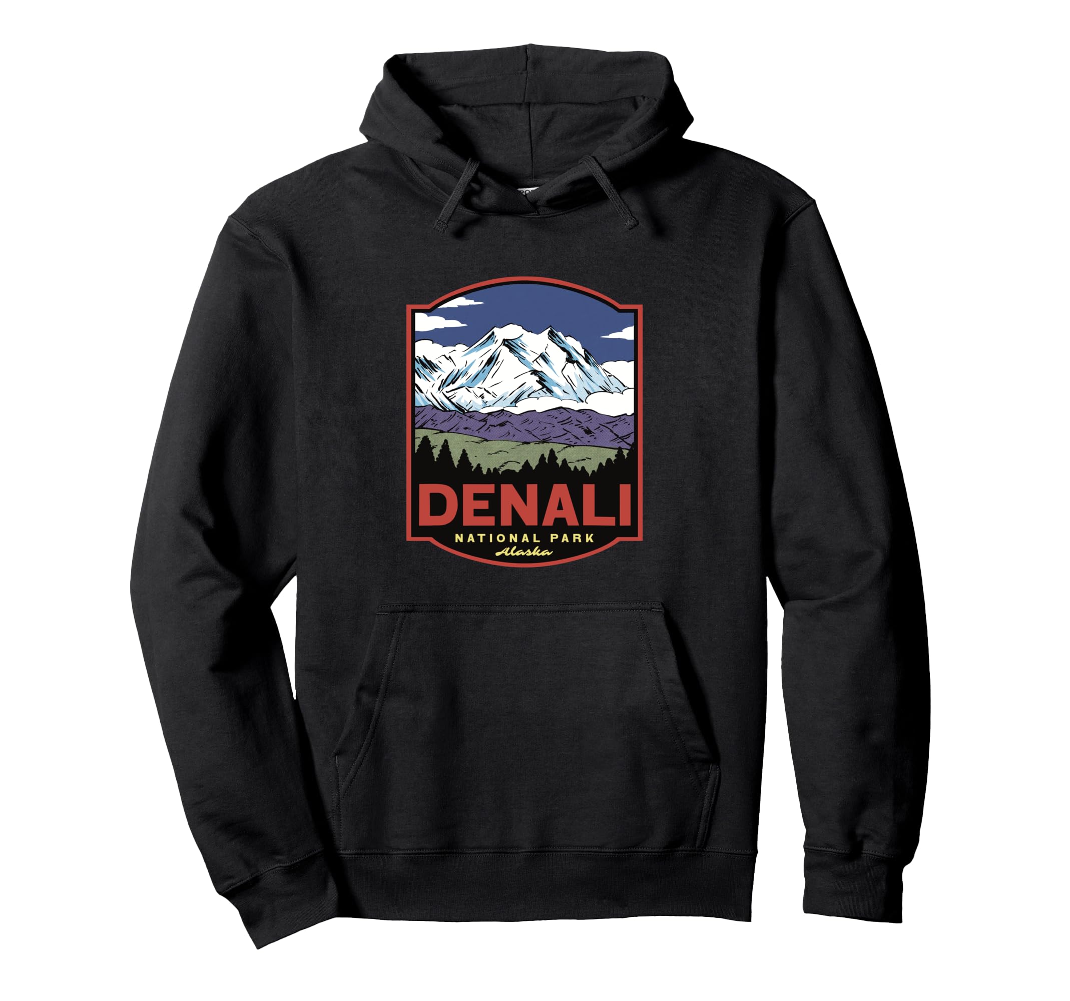 Denali National Park Alaska Hoodie - Streetwear Style Unisex - T-Shirt, Sweatshirt, Hoodie