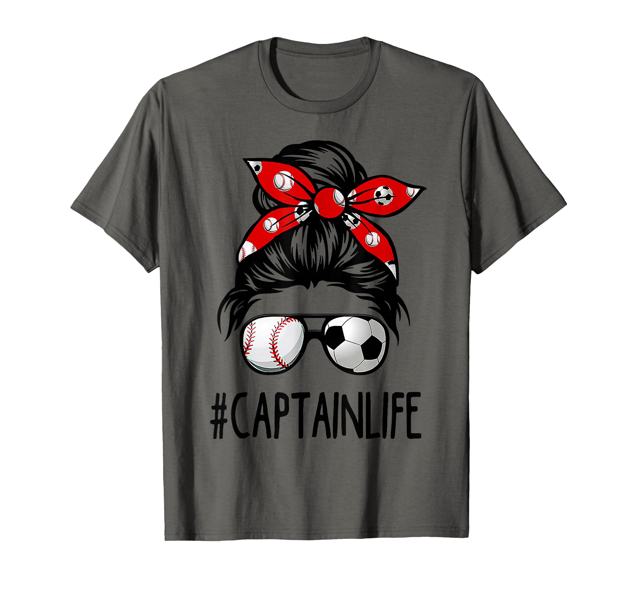 Classy Captain Life Soccer Messy T-Shirt - Casual Everyday Wear Men Women - T-Shirt, Sweatshirt, Hoodie