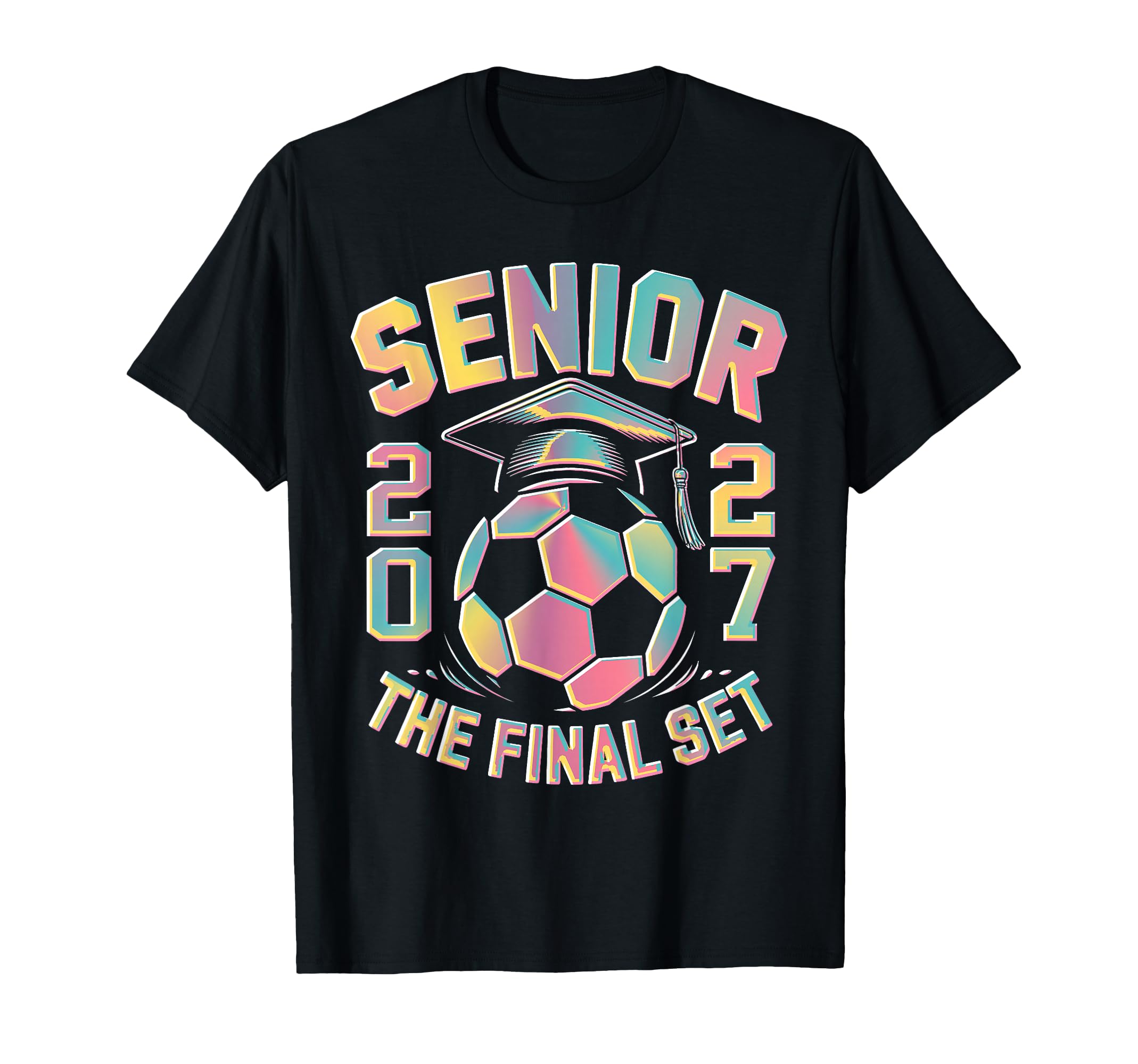 Tie Dye Class 2027 Senior Soccer Final T-Shirt - Graphic Print for Adults - T-Shirt, Sweatshirt, Hoodie