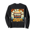 Best 2001 Cassette Tape Birthday Sweatshirt - Fun Novelty Design for Adults - T-Shirt, Sweatshirt, Hoodie