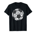 Polka Dot Football Soccer Lover T-Shirt - Custom Art Print for Adults - T-Shirt, Sweatshirt, Hoodie
