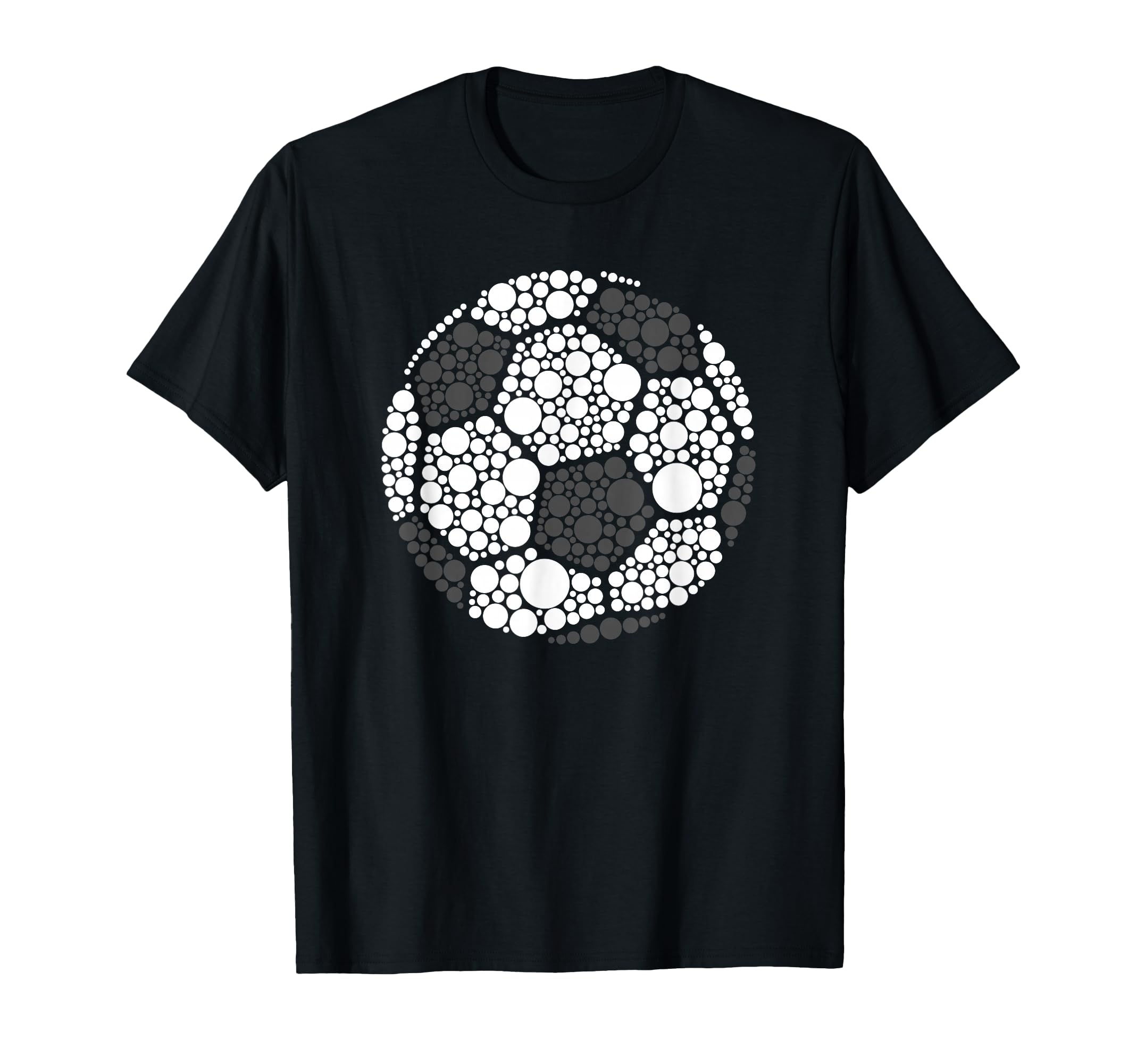 Polka Dot Football Soccer Lover T-Shirt - Custom Art Print for Adults - T-Shirt, Sweatshirt, Hoodie
