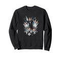 Football Soccer Striker Scoring Sweatshirt - Aesthetic Graphic for Adults - T-Shirt, Sweatshirt, Hoodie
