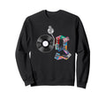 Old School Og Hip Hop Head Vinyl Sweatshirt - Streetwear Style for Adults - T-Shirt, Sweatshirt, Hoodie