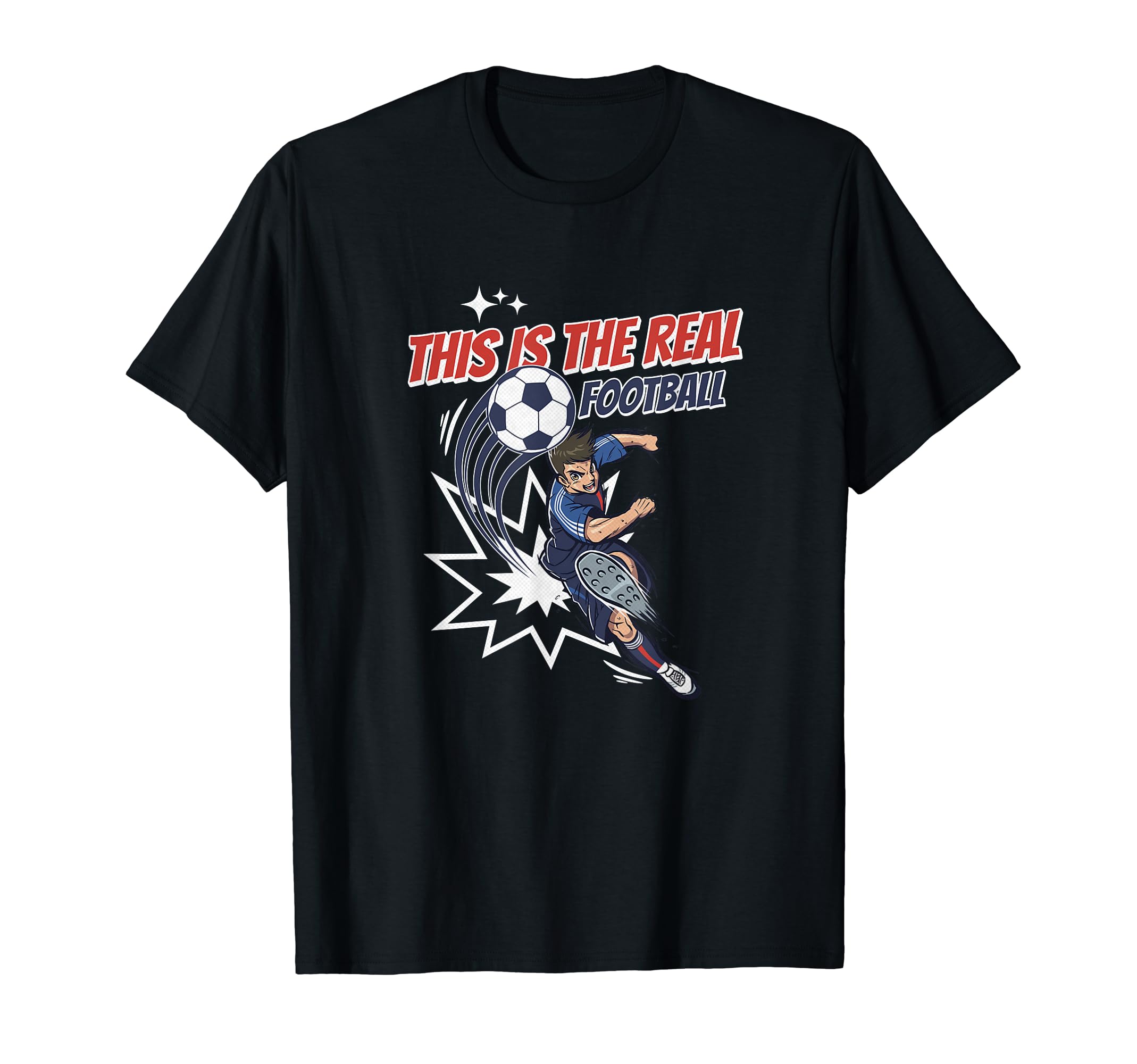 This Is Real Football Soccer Love Teammate T-Shirt - Novelty Apparel Unisex - T-Shirt, Sweatshirt, Hoodie