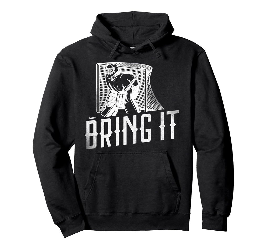 Ice Hockey Goalie Goalkeeper Hoodie - Streetwear Style for Adults - T-Shirt, Sweatshirt, Hoodie