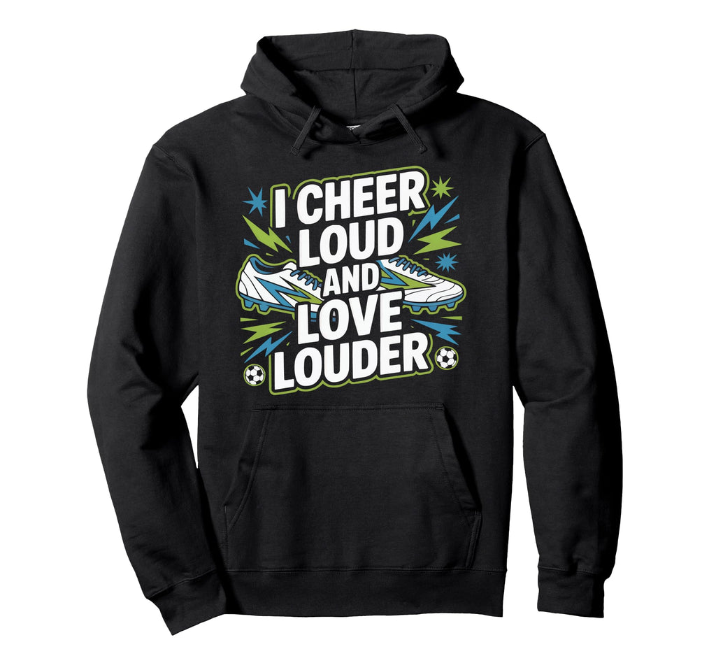 Soccer Player Soccer Dad Kick Sport Hoodie - Aesthetic Graphic for Adults - T-Shirt, Sweatshirt, Hoodie