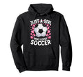 Just Who Loves Soccer Soccer Football Hoodie - Trendy Graphic Men Women - T-Shirt, Sweatshirt, Hoodie