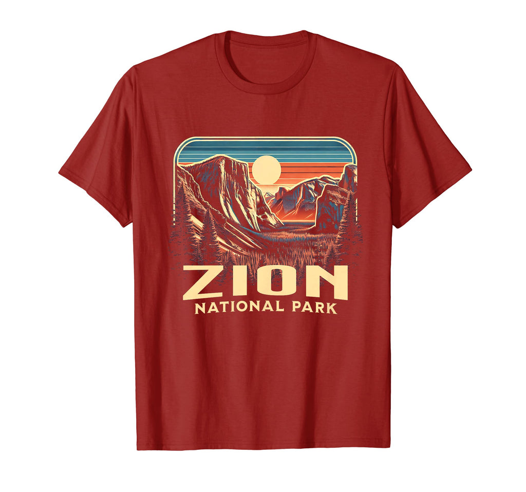 Zion National Park Utah Usa Outdoor Hoodie - Casual Everyday Wear Unisex - T-Shirt, Sweatshirt, Hoodie