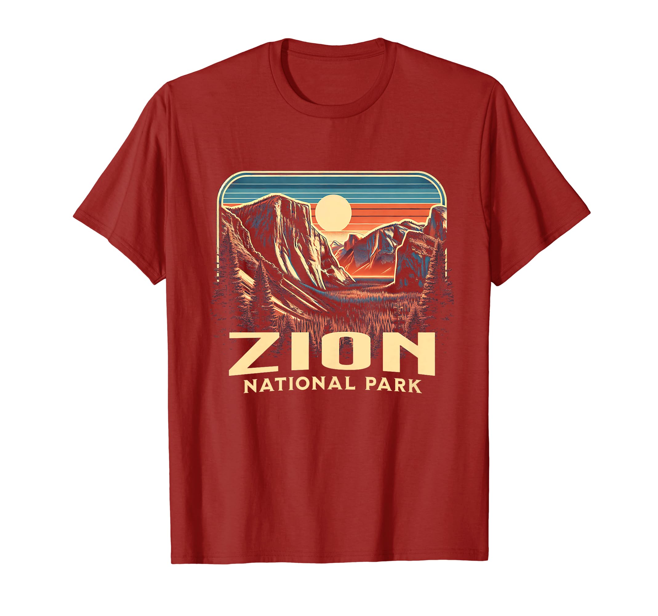 Zion National Park Utah Usa Outdoor Hoodie - Casual Everyday Wear Unisex - T-Shirt, Sweatshirt, Hoodie