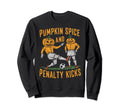 Soccer Halloween Spooky Sweatshirt - Aesthetic Graphic for Adults - T-Shirt, Sweatshirt, Hoodie