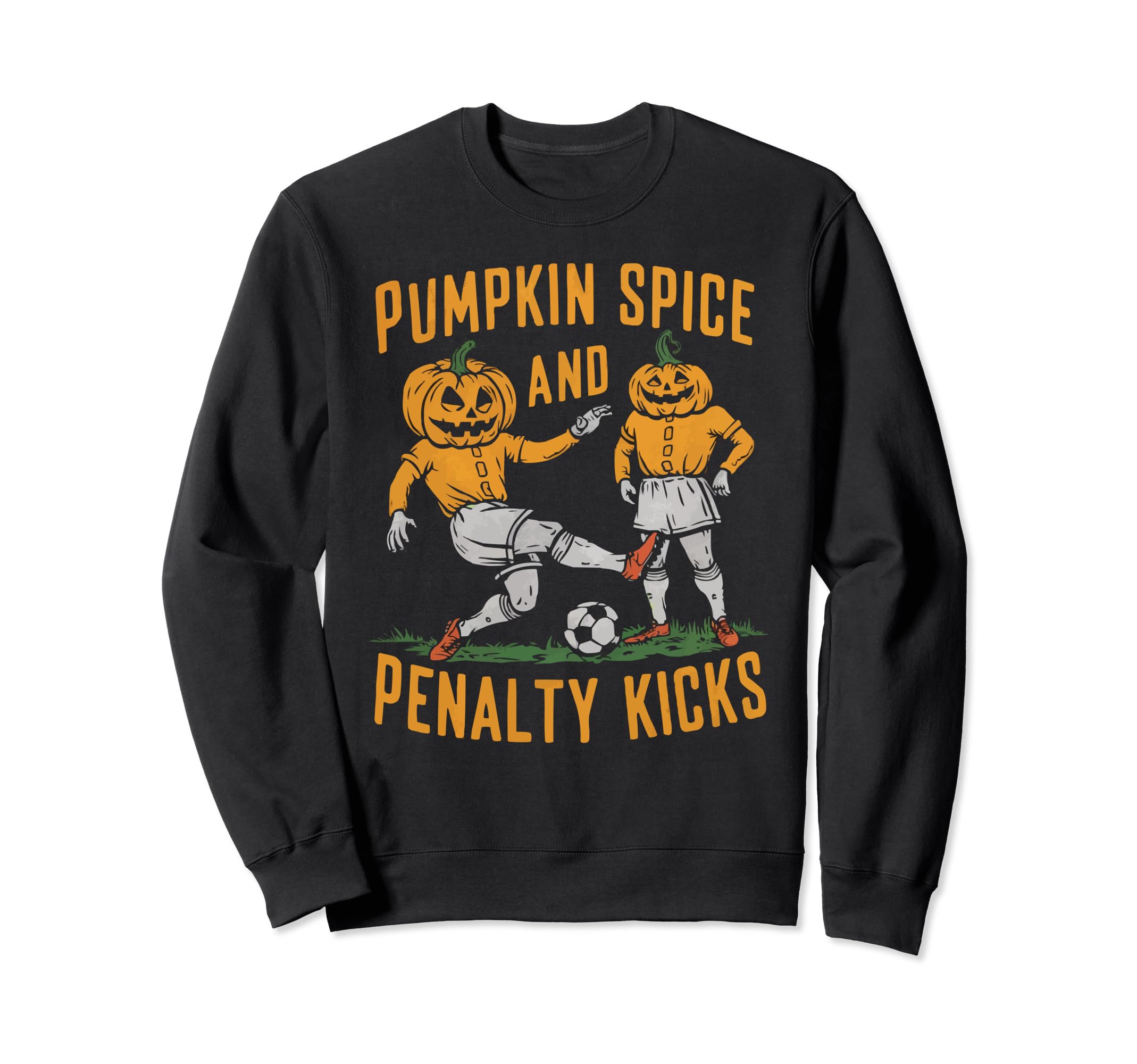 Soccer Halloween Spooky Sweatshirt - Aesthetic Graphic for Adults - T-Shirt, Sweatshirt, Hoodie