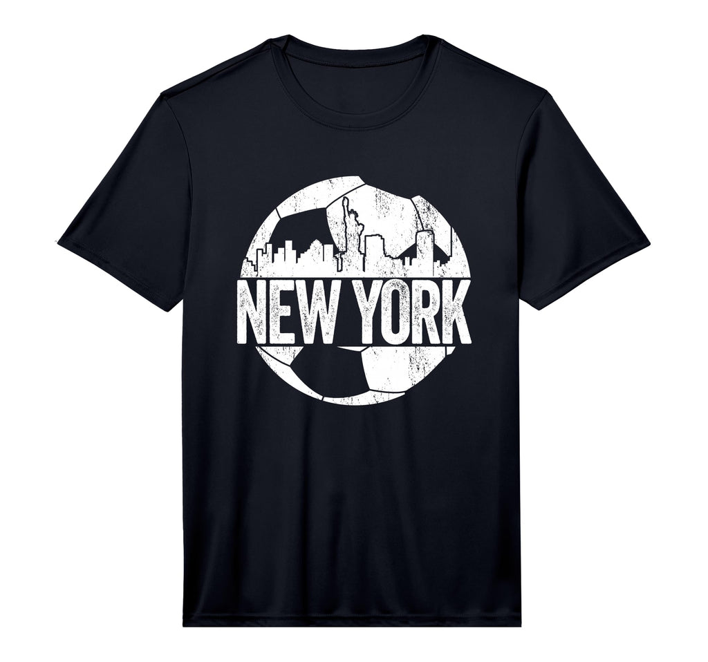 New York City Skyline Soccer Lover T-Shirt - Trendy Graphic for Adults - T-Shirt, Sweatshirt, Hoodie