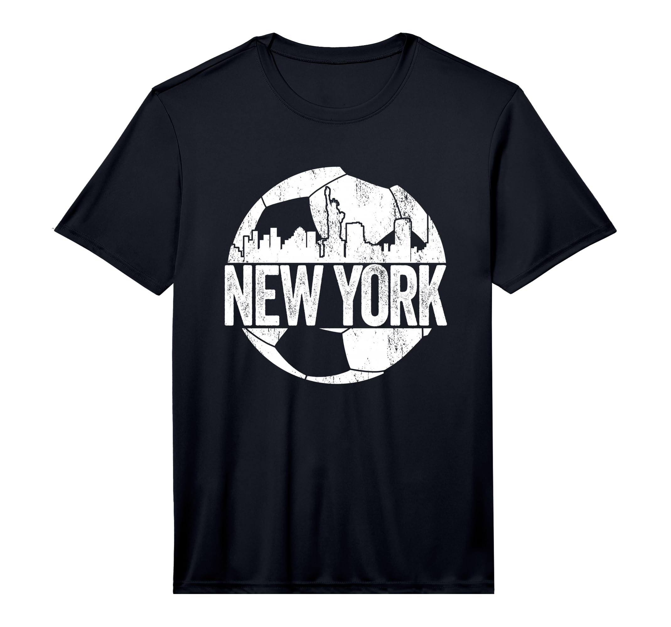New York City Skyline Soccer Lover T-Shirt - Trendy Graphic for Adults - T-Shirt, Sweatshirt, Hoodie