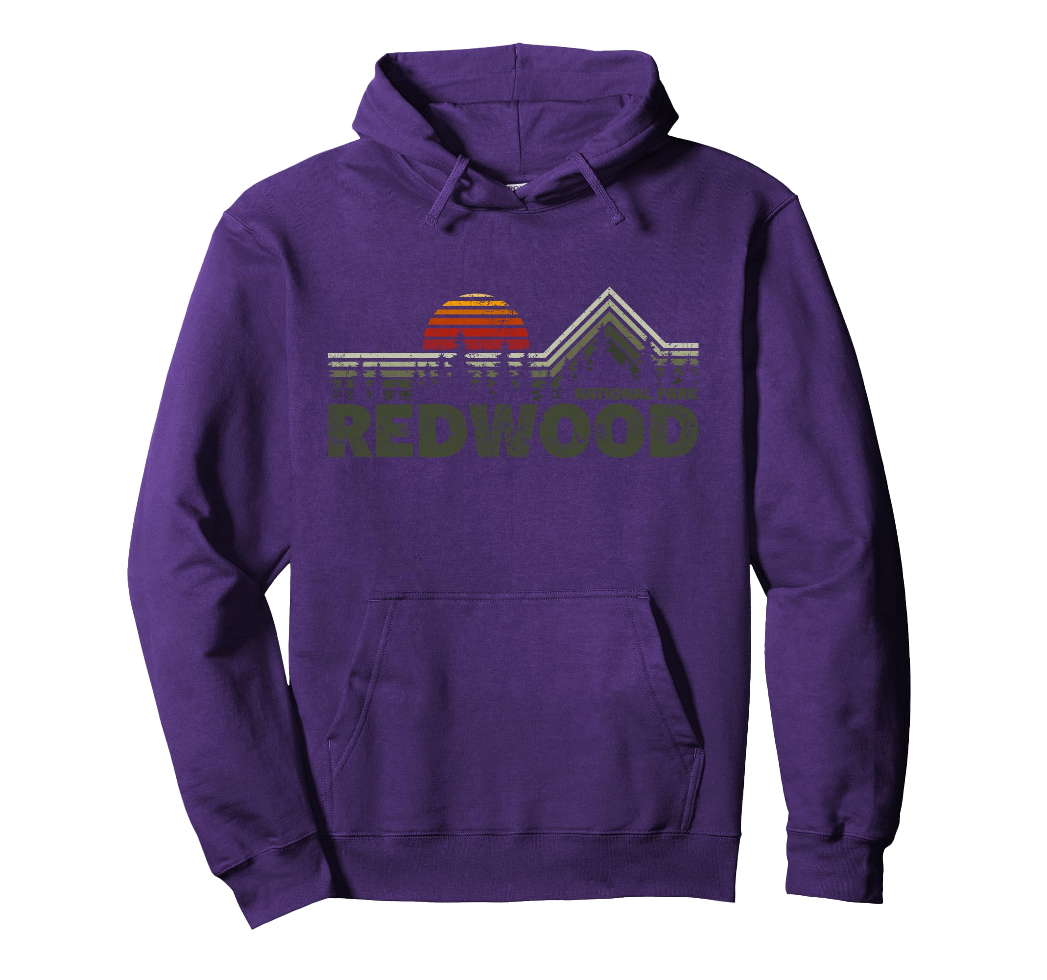 Redwood National Park Nature Hoodie - Trendy Graphic for Adults - T-Shirt, Sweatshirt, Hoodie