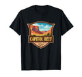 Capitol Reef National Park Illustration T-Shirt - Graphic Print Unisex - T-Shirt, Sweatshirt, Hoodie